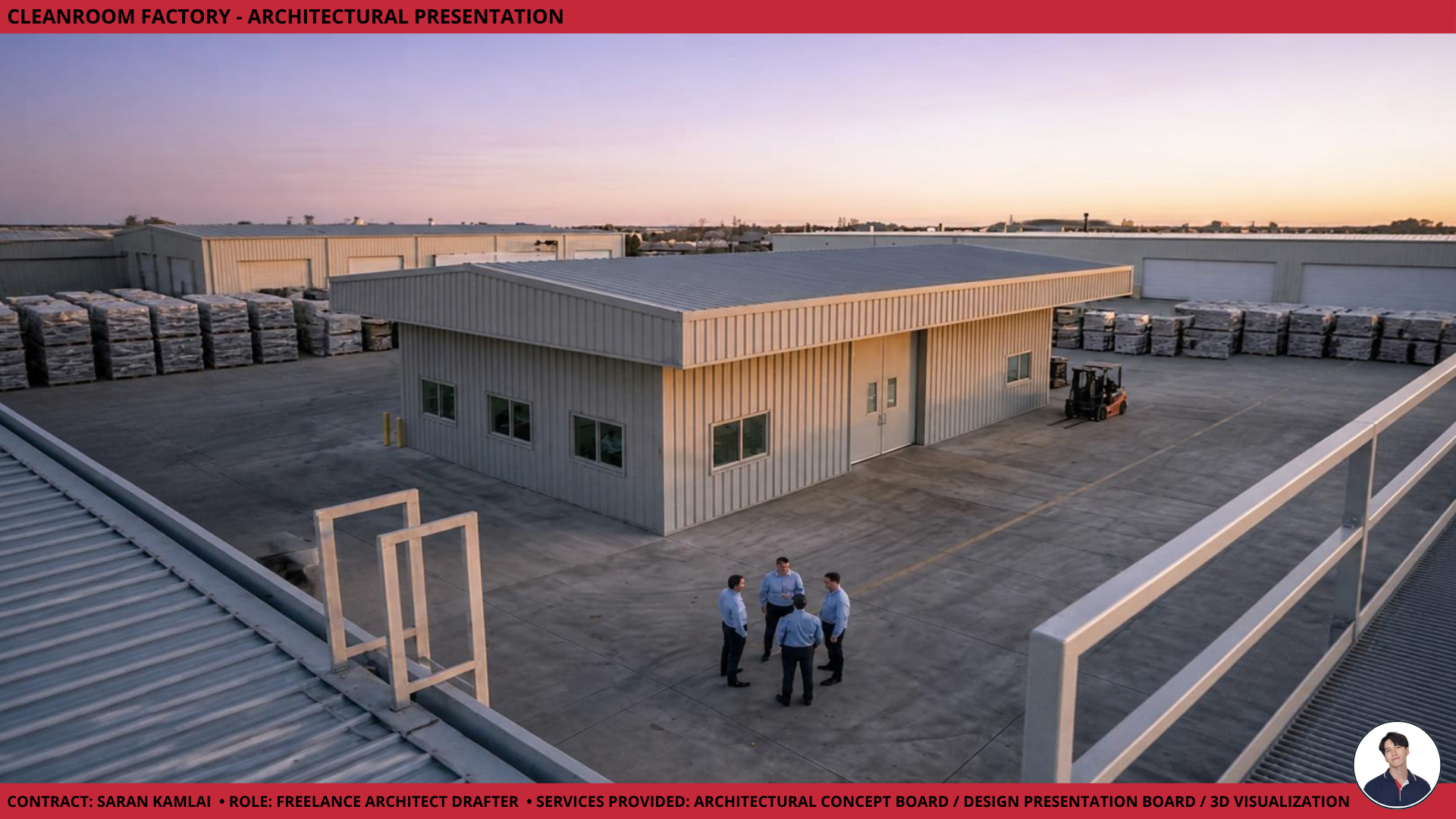 Cleanroom Factory — Presentation Board